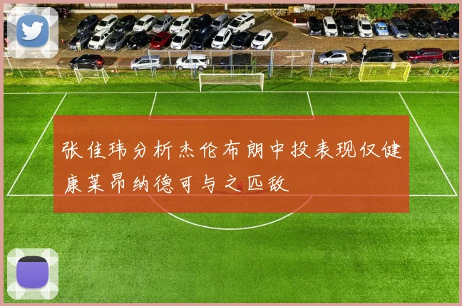 张佳玮分析杰伦布朗中投表现仅健康莱昂纳德可与之匹敌