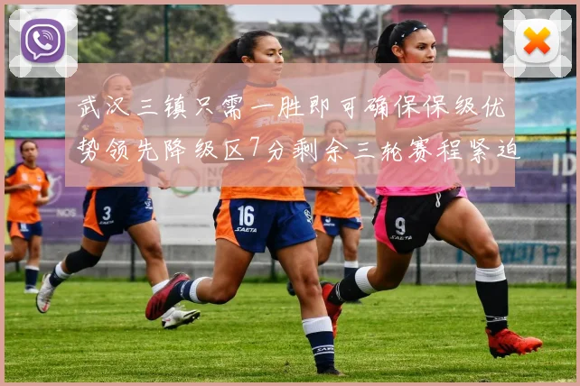 武汉三镇只需一胜即可确保保级优势领先降级区7分剩余三轮赛程紧迫